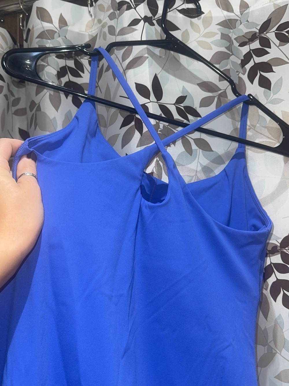 HALARA Royal Blue Crossback Camisole Dress